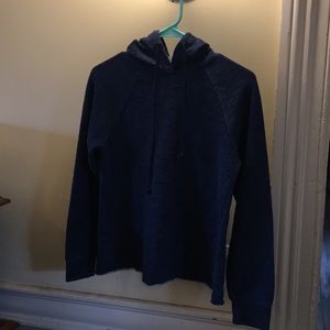 Dark blue sweatshirt